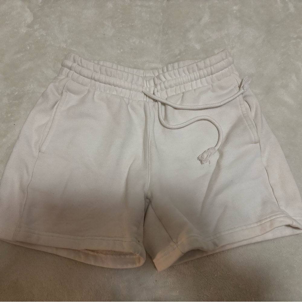 TNA Cozy Women's White Athletic Shorts